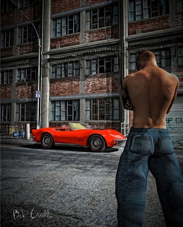 Red Corvette